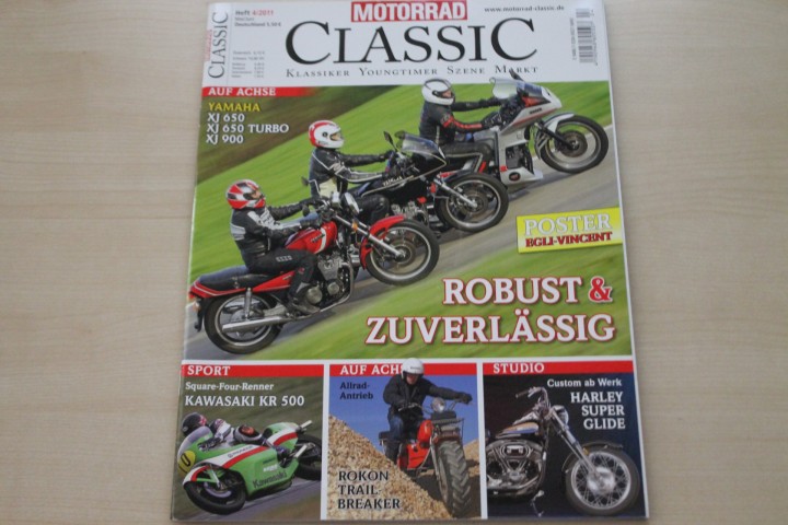 Deckblatt Motorrad Classic (04/2011)
